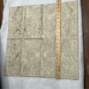Waterford Linens Brixton PLAT/BURG Table Napkins Vintage 4